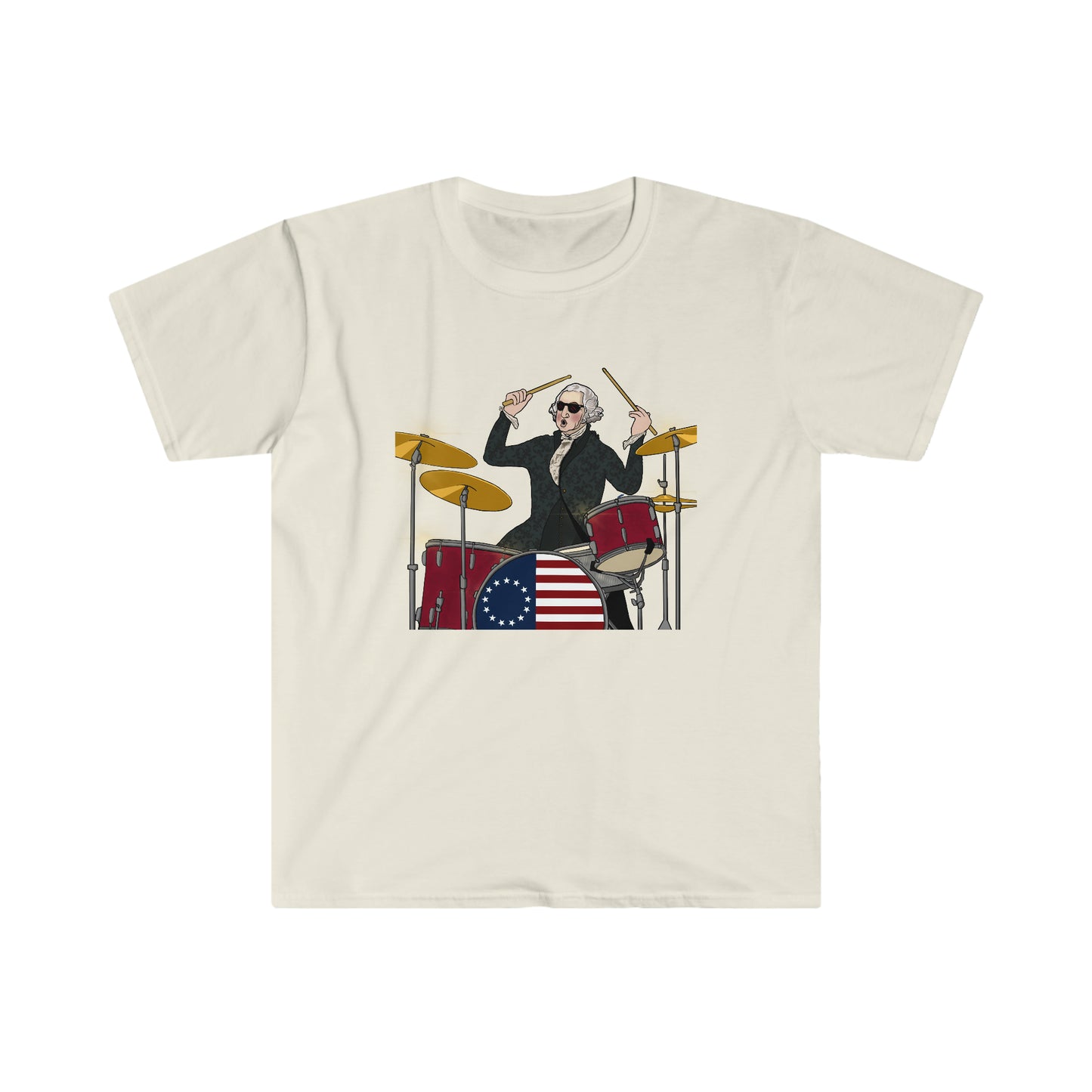 George Washington on Drums